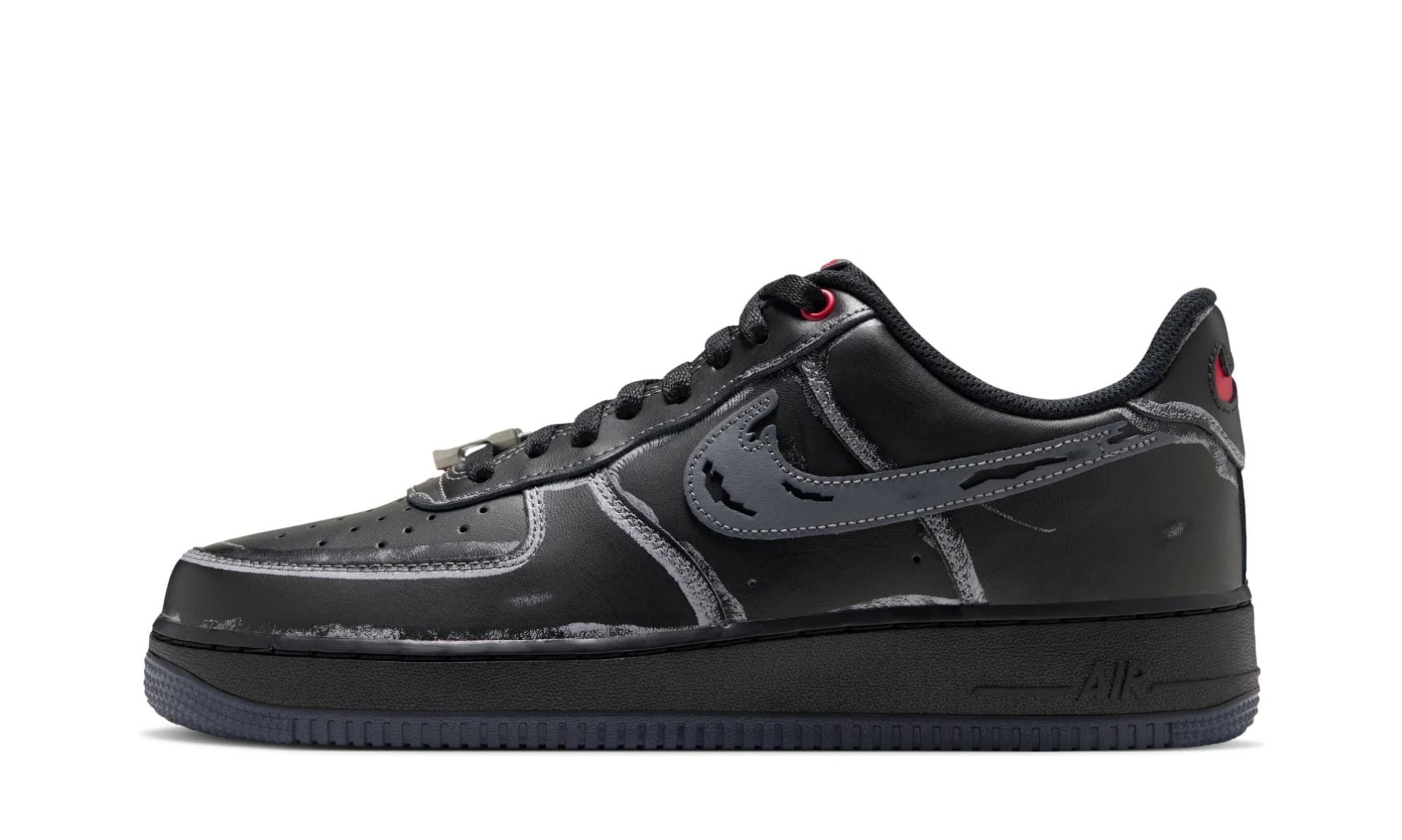 Nike Air Force 1 Low Scream Ghostface Black