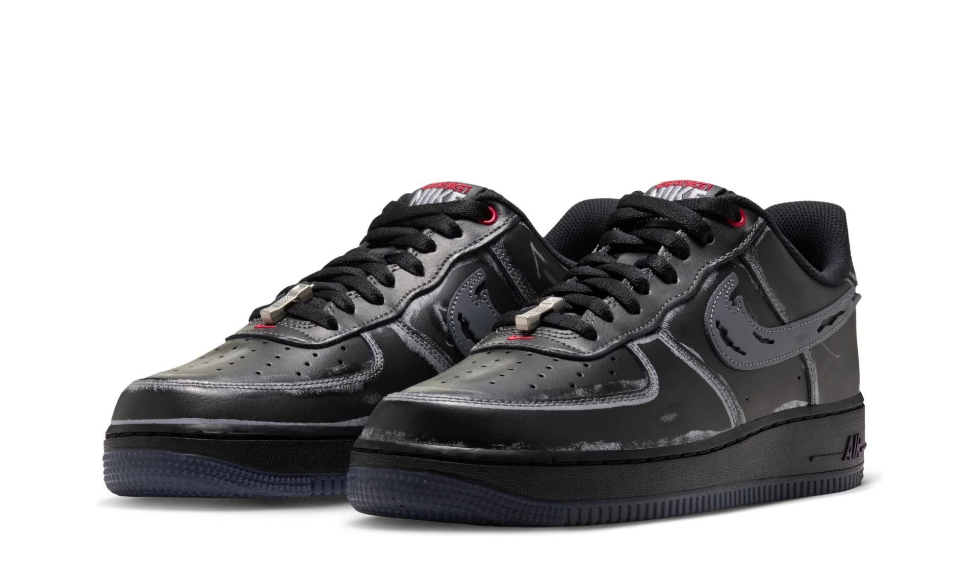 Nike Air Force 1 Low Scream Ghostface Black